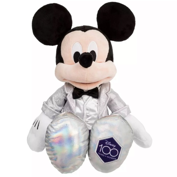 NEW Mickey Mouse Plush with Disney100 Outfit – 13 1/4'' - Picture 2 of 6